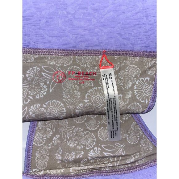 Free People Beach Dylan High Waist Bikini Bottom Size Large Purple Swimwear - Picture 5 of 8